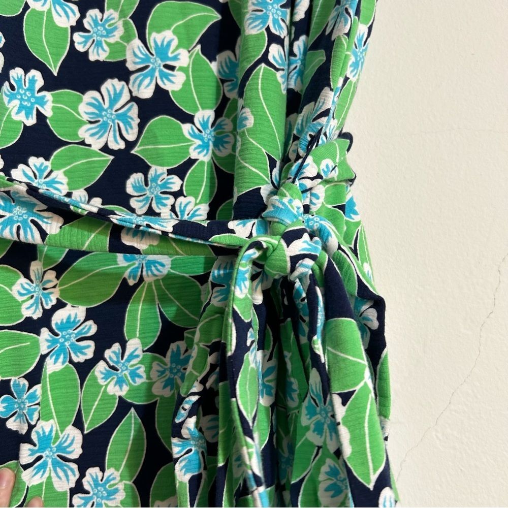 T by Talbots Open Back Short Sleeve Dress Floral Fields Plus Size 2x - Picture 5 of 10